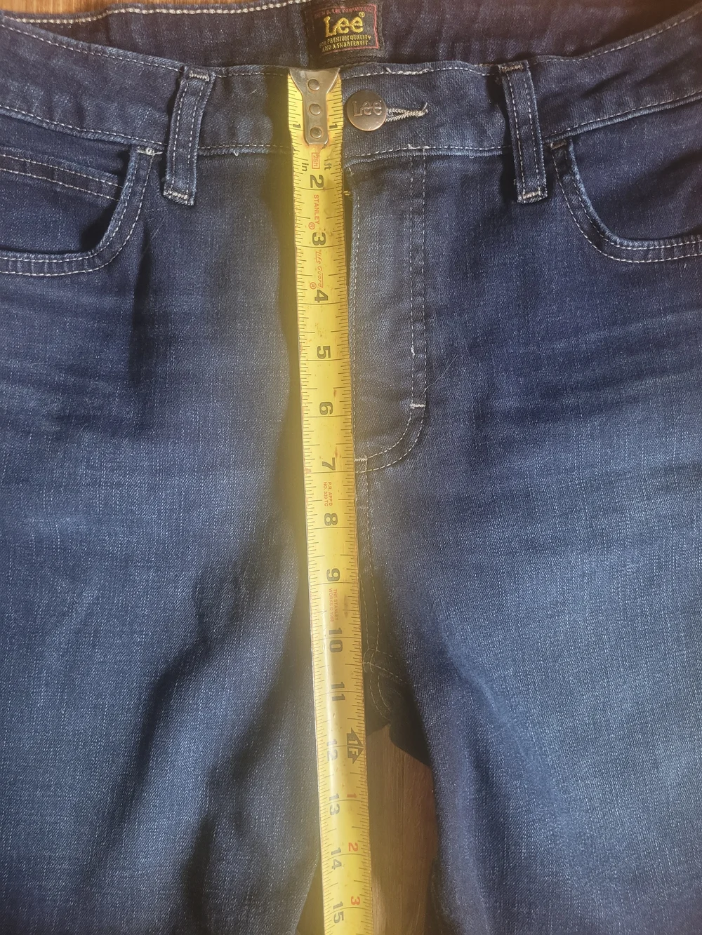 Lee Denim Dark Blue Shorts